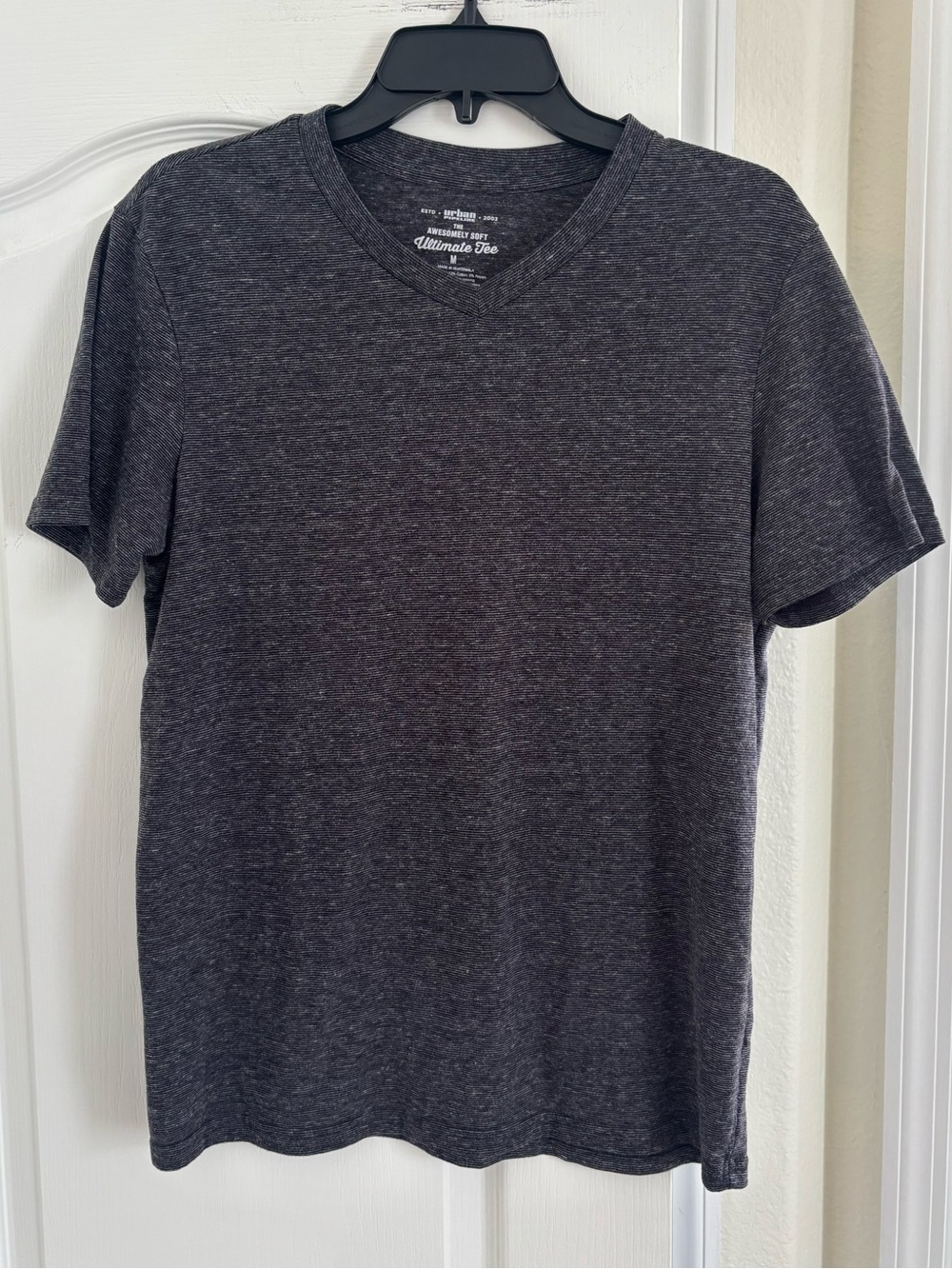 urban pipeline Charcoal Heather V-Neck Tee
